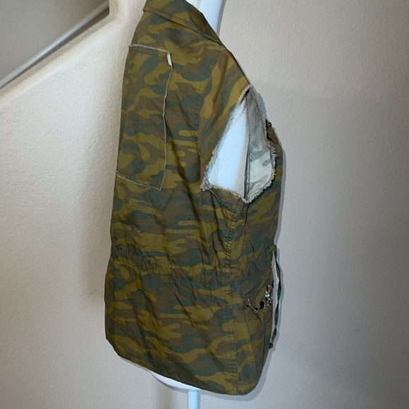 Victoria Secret embellished camo jacket - Picture 5 of 9